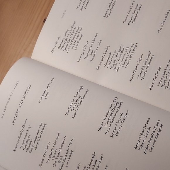 Cookbook San Francisco A La Carte Jr. League Cookbook - Picture 8 of 15